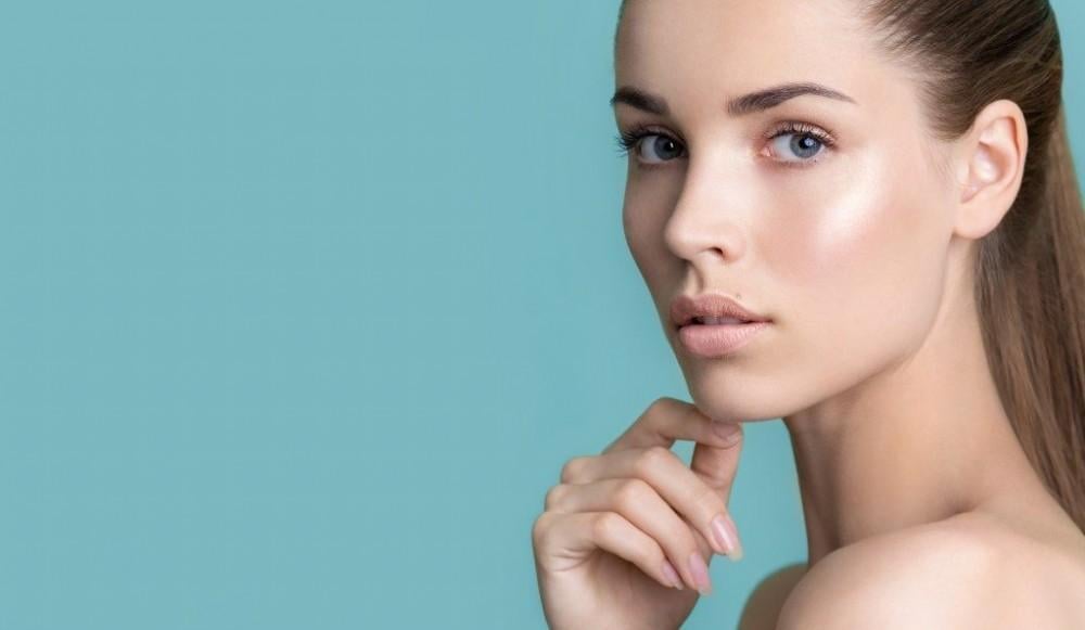 Healthy Skin, Happy Surgeon — clinical photograph published by Hudson Face & Eye